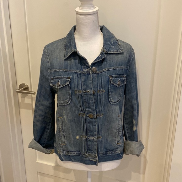 J Crew Denim jacket Sz med